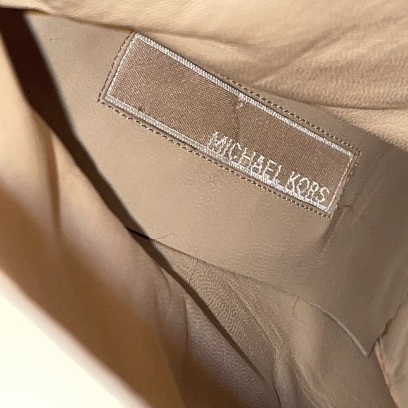 MICHAEL KORS LEATHER KNIT SWEATER MID CALF BOOTS - Picture 12 of 15